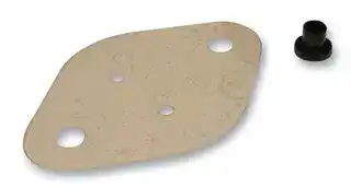 MK3301: Thermal Insulator, Mica, 1 kV, 0.1 mm, TO-3 (4.37mm Bush)