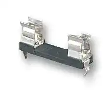 FX0321: Cartridge Fuse Holder, 1Fuse, Through Hole, 6.3A, 250VAC, 250VDC, 5mm x 20mm