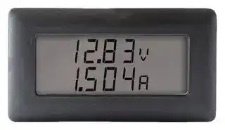 DPM702S: Digital Panel Meter, DC Millivolts, 3-1/2Digits, 0-200mV, 6.4mm Digit Height, 7Vdc