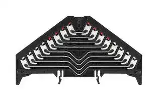 1173790000: DIN RAIL TERMINAL BLOCK, 32POS, 16AWG