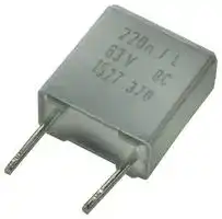 BFC237012224.: CAPACITOR POLYESTER FILM 0.22UF, 63V, 5%, RADIAL