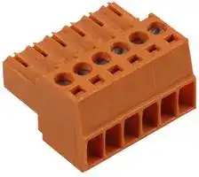 1597400000: TERMINAL BLOCK, PLUGGABLE, 6POS, 14AWG