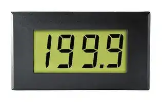 DPM950: Digital Panel Meter, DC Millivolts, 3-1/2Digits, 0-200mV, 19mm Digit Height, 14V