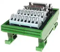 CIM/15W-DMFS: Terminal Block Interface, D Sub 15 Position Plug & D Sub 15 Position Receptacle