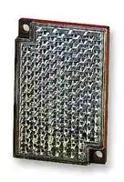 E39-R6: Reflector, Rectangular, 40 mm x 52 mm, Retroreflective Photoelectric Sensors