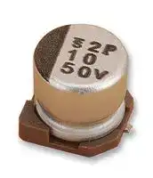 UUT1A101MCL1GS: SMD Aluminium Electrolytic Capacitor, Radial Can - SMD, 100 µF, 10 V, 2000 hours @ 105°C, Polar