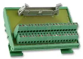 IFM IDC 40: Terminal Block Interface, IDC 40 Position Plug, Screw Type 40 Position Terminal Block, 1 A, 250 V