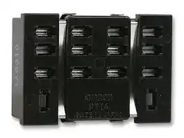 PT14: Relay Socket, Through Hole, Solder Lug, 14 Pins, 10 A