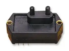 163PC01D75: Pressure Sensor, Amplified, 2.5 Inch-H2O, Voltage, Differential, 8 VDC, Straight, 8 mA