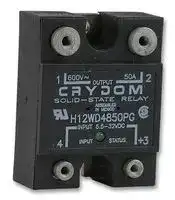 D4825: Solid State Relay, SPST-NO, 25 A, 530 Vrms, Panel Mount, Screw, Zero Crossing