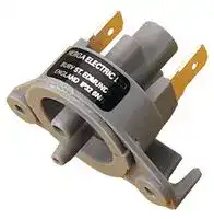 6753-AEJA-A000: Pressure Switch, 4mm Spout, 4.368 mbar, 6.832 mbar, SPST-NO, 250 VAC
