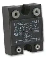 TD2410: Solid State Relay, SPST-NO, 10 A, 280 Vrms, Panel Mount, Screw, Zero Crossing