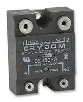 D2450PG: Solid State Relay, 50 A, 280 Vrms, Panel Mount, Screw