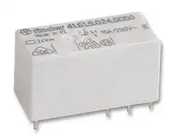 41.61.9.024.0010: General Purpose Relay, 41 Series, Power, SPDT, 24 VDC, 16 A