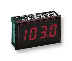 DMS-20PC-4/20S-C: Digital Panel Meter, Self Powered, LED, 3-1/2 Digits, Current Loop Indicator, 4mA to 20mA, Unipolar