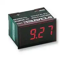 DMS-20PC-0-DCM-C: Voltmeter, DMS-20PC-DCM Series, DC Voltage, 4.5V to 19.99V, 3.5 Digits, 4.5 V to 19.99 V, Red