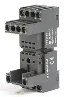 6-1415034-1: Relay Socket, DIN Rail, Screw, 12 A, 240 V, PT Series