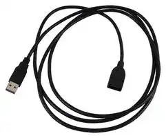 UR024-006: COMPUTER CABLE, USB, 6FT, BLACK