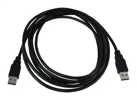 UR020-010: COMPUTER CABLE, USB, 10FT, BLACK