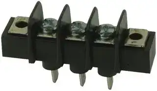 38721-6703.: TERMINAL BLOCK, BARRIER, 3POS, 12AWG
