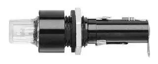 BK/HKL: FUSE HOLDER, 1/4" X 1-1/4", PANEL MOUNT