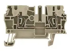 1683420000: TERMINAL BLOCK, DIN RAIL, 4 POSITION, 26-12AWG