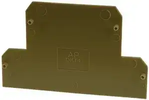 0687560000: END PLATE, 1.5MM, BEIGE
