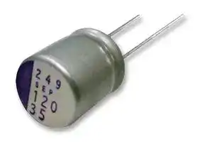 16SEPC270MX+S.: ALUMINUM ELECTROLYTIC CAPACITOR, 270UF, 16V, 20%, RADIAL