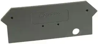279-316: END AND INTERMEDIATE PLATE, TERMINAL BLOCK