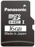 RP-SMKC16DA1: FLASH MICROSD MEMORY CARD, 16GB, MLC, CLASS 2, KC SERIES