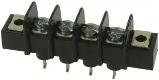 38720-3204: TERMINAL BLOCK, BARRIER, 4POS, 12AWG