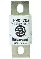 FWX-70A: FUSE, 70A, 250V, BLADE, FAST ACTING