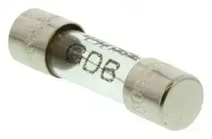BK/GDB-5A: FUSE, CARTRIDGE, 5A, 5X20MM, FAST ACTING