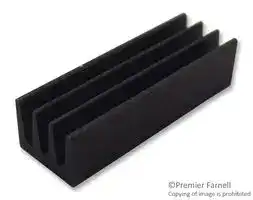ICK 14 16 L: Heat Sink, 46 °C/W, DIP, 6.3 mm, 4.8 mm, 19 mm
