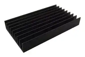 ICK 24 B: Heat Sink, DIP, Glue-On, 13 °C/W, DIP, 19 mm, 4.8 mm, 33 mm