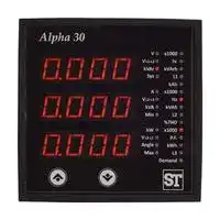 AP30-21JURZZ000000: MULTIFUNCTION METER, DIGITAL, 5A, 250V