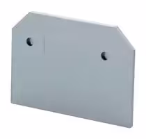 EPCX2.5: END PLATE, FEED THROUGH TERMINAL BLOCK