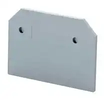 EPCX2.5: END PLATE, FEED THROUGH TERMINAL BLOCK