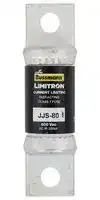 JJS-80: FUSE, 80A, 600VAC, 2.95" X 0.75"