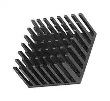 625-25ABT4E: HEAT SINK, ALUMINIUM, 25MM