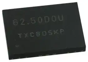 TA-62.500MBD-T: MEMS OSCILLATOR, 62.5MHZ, 7 X 5MM, CMOS