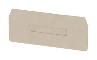7904100000: END PLATE, PLASTIC, TERMINAL BLOCK