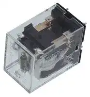 MY2-02-DC24: RELAY, DPDT, 250VAC, 24VDC, 10A