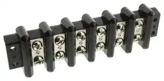 605-GP-06-PSB: TERMINAL BLOCK, BARRIER, 6POS, 10AWG