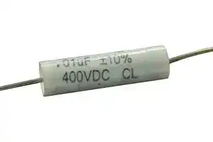 150103K400BB: FILM CAPACITOR, 0.01uF, 400V, 10%, AXIAL