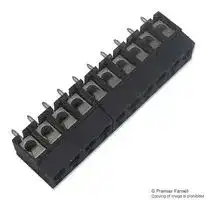 20.101M/10: Wire-To-Board Terminal Block, 5 mm, 10 Ways, 22 AWG, 12 AWG, Screw