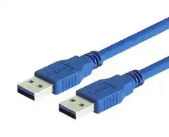 CAU3AA-03M: USB CABLE, 3.0, A PLUG-A PLUG, 11.8"