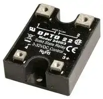 240D3: Solid State Relay, 3 A, 280 VAC, Panel Mount, Screw, Zero Crossing