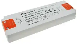 LED-DR-24V-2080-50: LED Driver, 50 W, 24 VDC, 2.08 A, Constant Voltage, 200 V