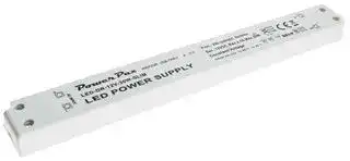 LED-DR-12V-30W-SLIM: LED Driver, 30 W, 12 VDC, 2.5 A, Constant Voltage, 200 V